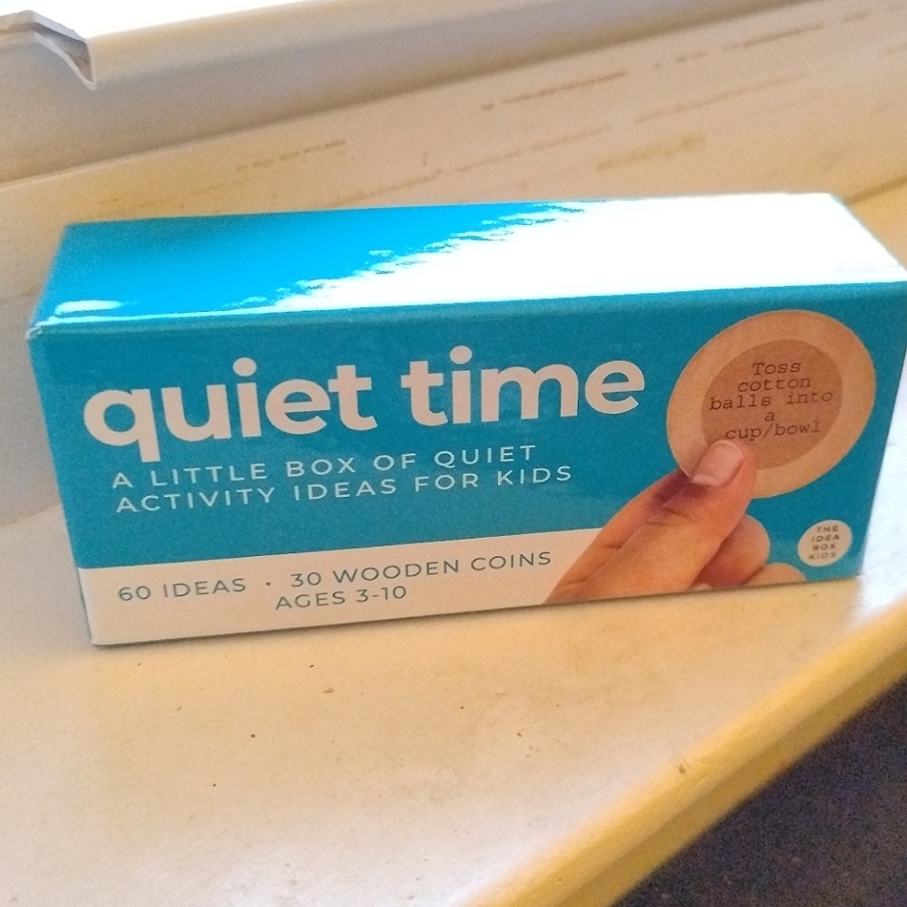 Quiet time activity coins for kids ages 3 to 10 choose a coin educational
